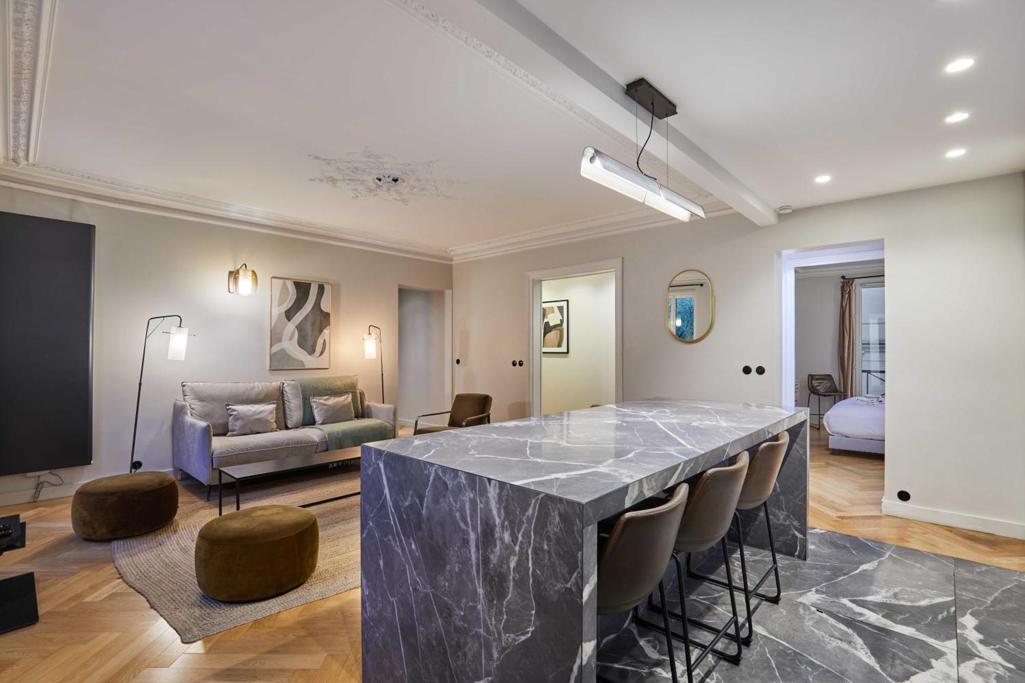 Appartement CMG Batignolles/ Mairie du 17ème à Paris Extérieur photo
