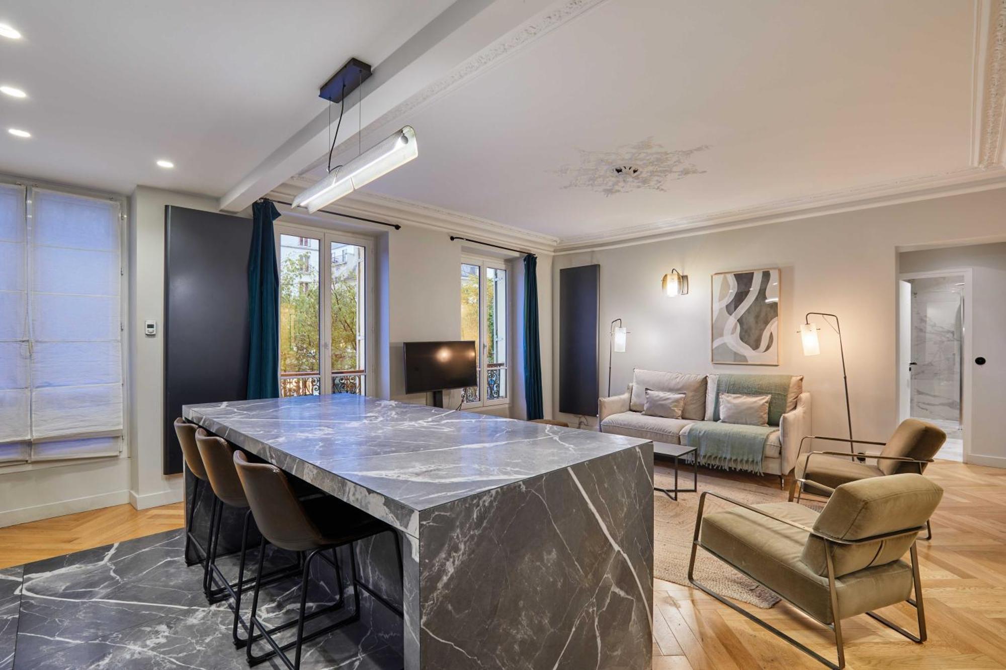 Appartement CMG Batignolles/ Mairie du 17ème à Paris Extérieur photo