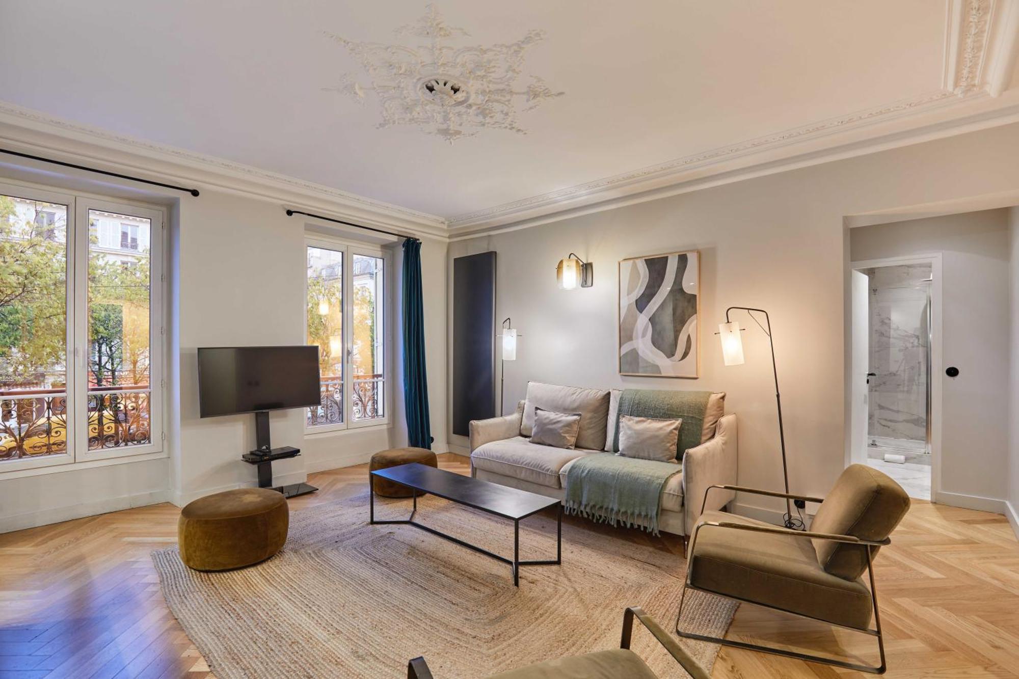 Appartement CMG Batignolles/ Mairie du 17ème à Paris Extérieur photo