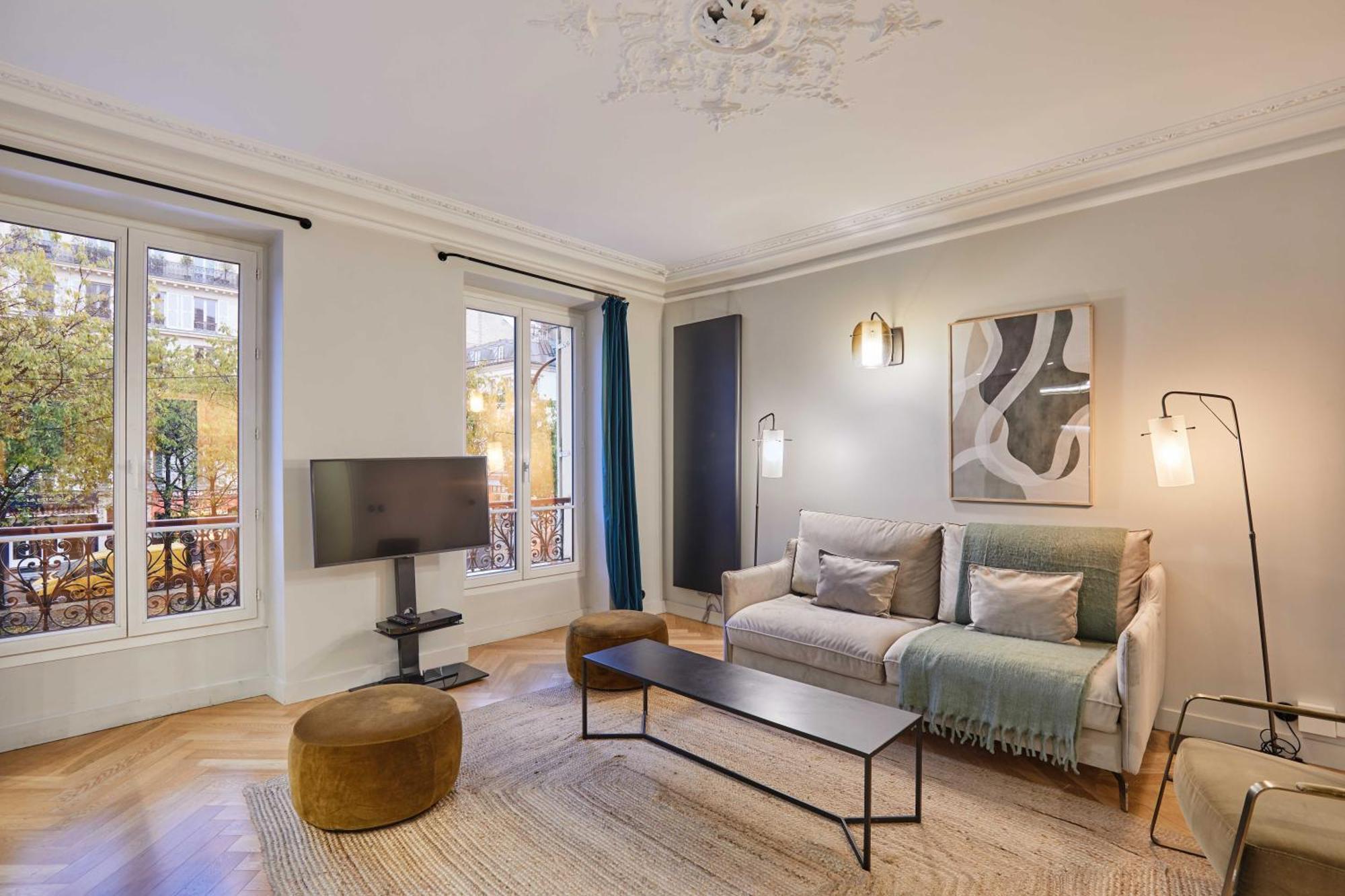 Appartement CMG Batignolles/ Mairie du 17ème à Paris Extérieur photo