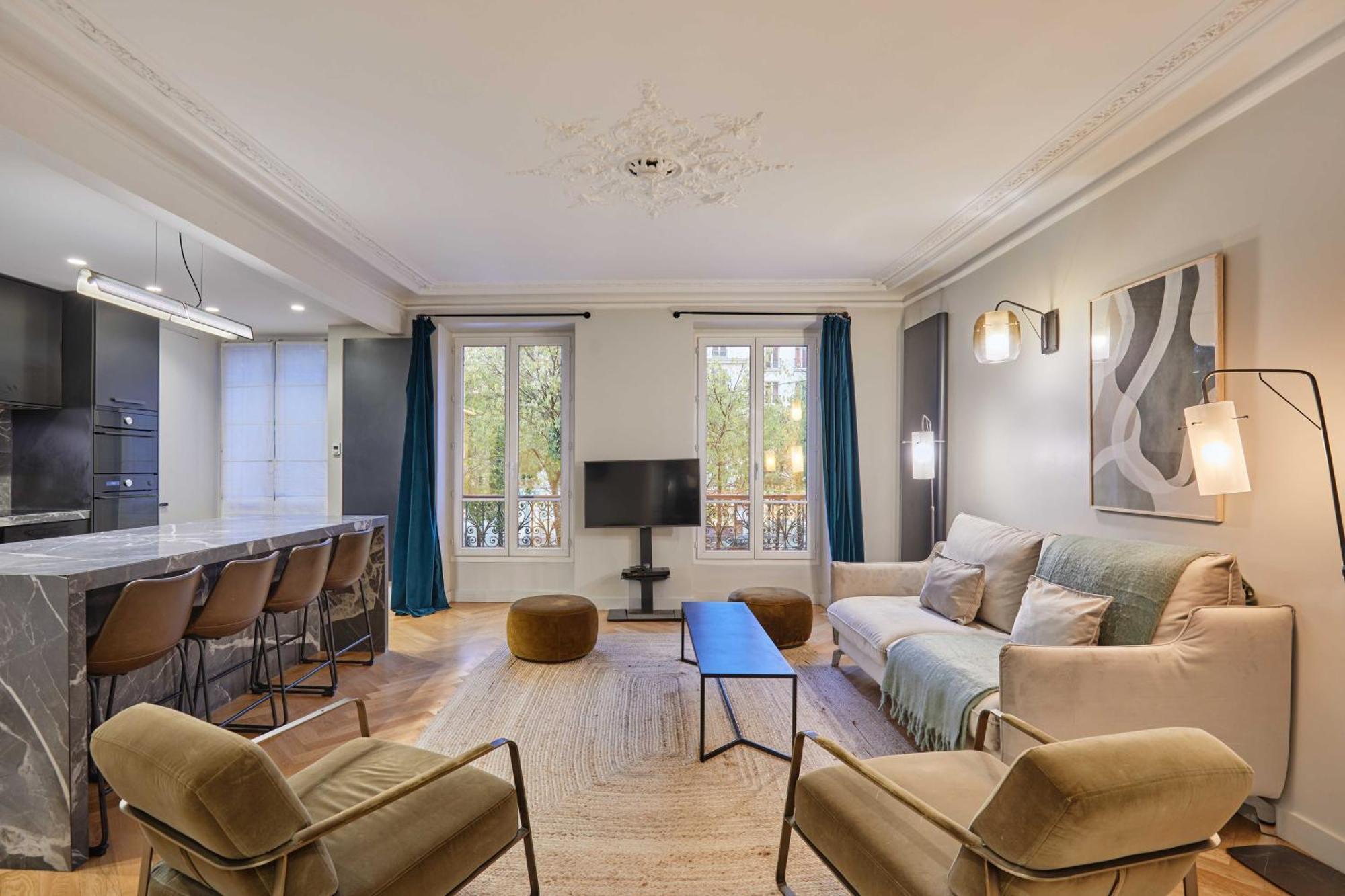 Appartement CMG Batignolles/ Mairie du 17ème à Paris Extérieur photo