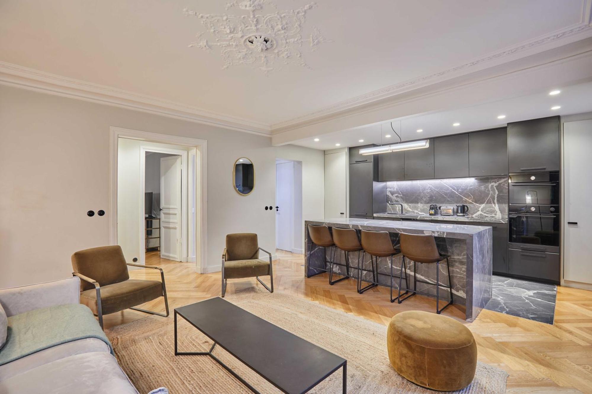 Appartement CMG Batignolles/ Mairie du 17ème à Paris Extérieur photo