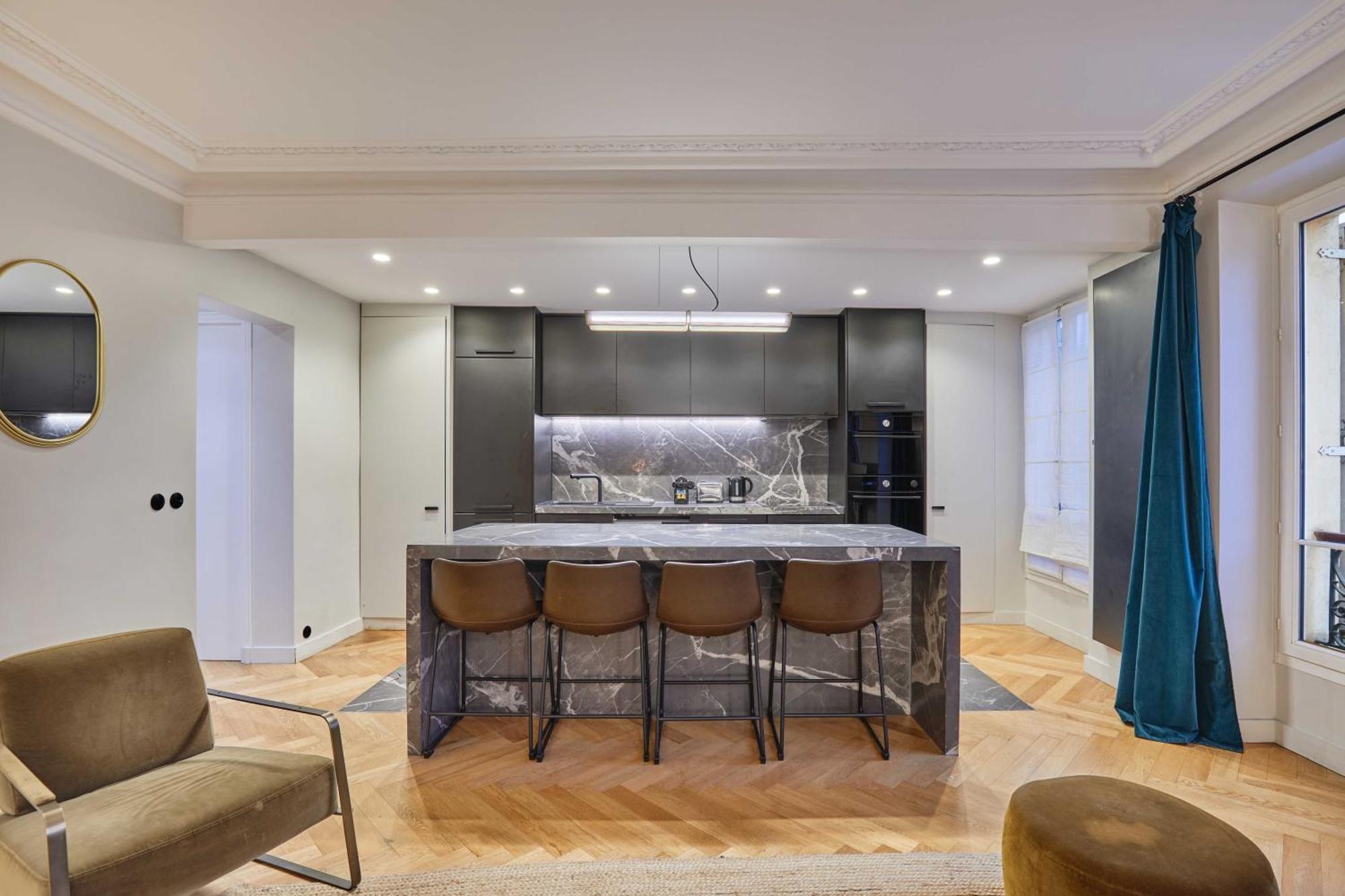 Appartement CMG Batignolles/ Mairie du 17ème à Paris Extérieur photo